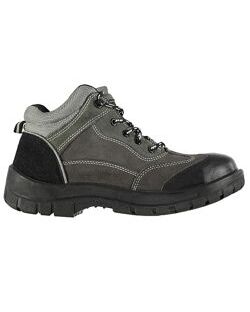 Мужские ботинки Donnay Steel Toe Cap Safety Boots Mens Charcoal Work Shoes.