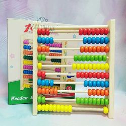 Деревянная игра счеты Считалочка
