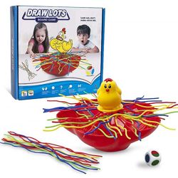 Игра Тяни жребий, игра на скорость и координацию для детей от 6 лет