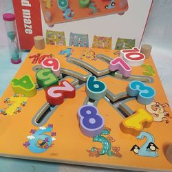 Увлекательная развивающая игра для малышей Логический лабиринт