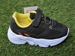 Модные детские кроссовки Nike найк на липучках хаки р26-29