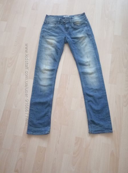 джинсы, брюки синие женские размер 32 garcia jeans