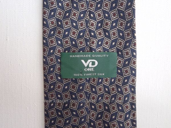 Шелковый галстук ручной работы VD ONE. Дешево