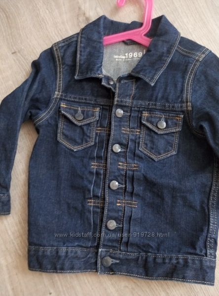Джинсовая куртка Gap р.3Т Оригинал