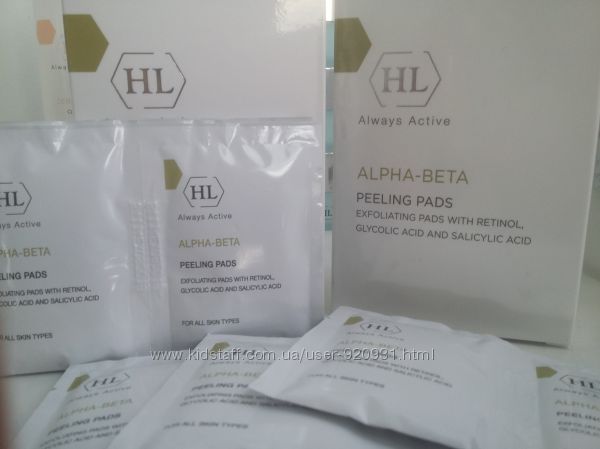 Alpha -Beta & retinol pelling  pads  Пилинг салфетки