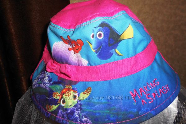 Яркая пляжная панамка Немо Nemo на 3 - 6 лет.