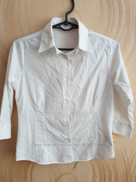 Блуза рубашка 122-134см 