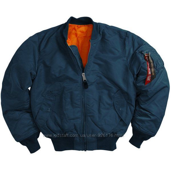 Лётная куртка Alpha Industries, USA MA-1 Flight Jacket