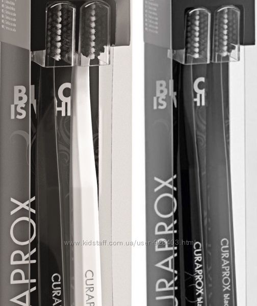 Curaprox Ultrasoft CS 5460  black is white набор зубных щёток 2 шт