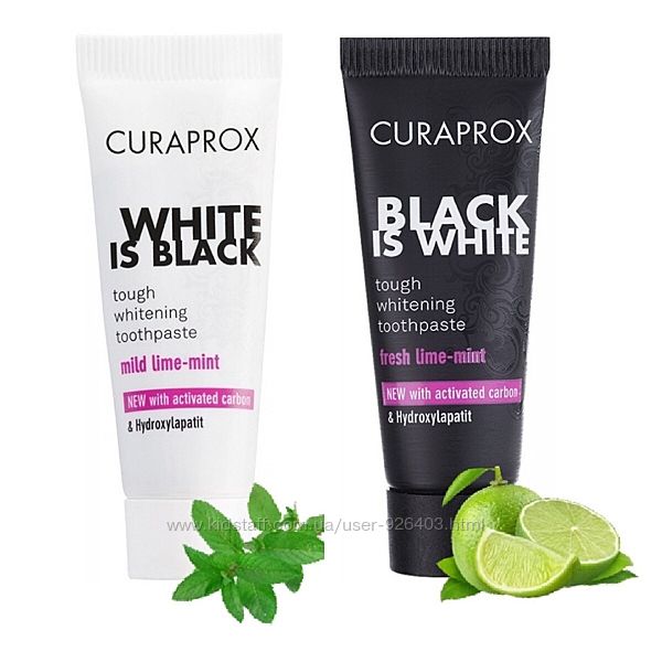 Curaprox Black Is White мини