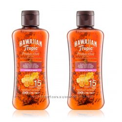 Сухое масло для загара Hawaiian Tropic Protective SPF 15
