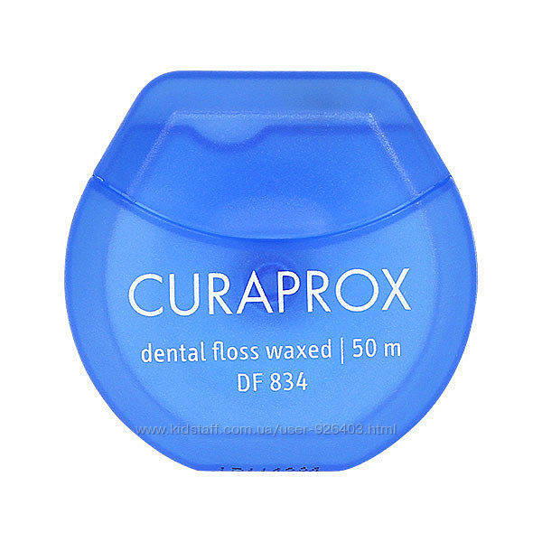 Curaprox Dental Floss Нить межзубная мятная 50м