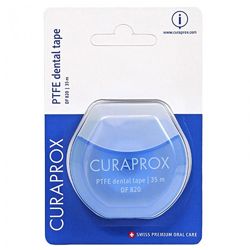 Curaprox Нить межзубная тефлоновая с хлоргексидином 35м