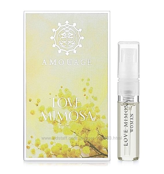 Amouage Love  Mimosa фирменный пробник оригинал 