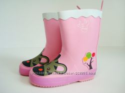 Розовые резиновые сапоги для девочек Hemuyu р. 26 Уценка