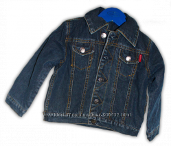 Фірмова джинсова курточка утеплена хутром Americanino Італія оригінал 