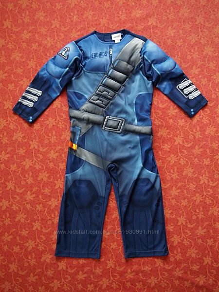 Продаю 3-4 года Карнавальный костюм спасатель Thunderbirds, George, бу.
