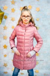 Куртка демісезонна рожевого кольору для дівчинки Snowimage