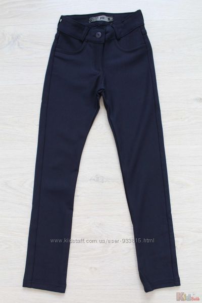 Штани для дівчинки темно-синього кольору A-yugi Jeans