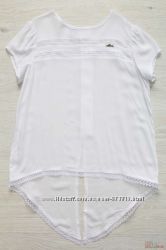 Блуза біла з асиметричним низом Ahsen Morva