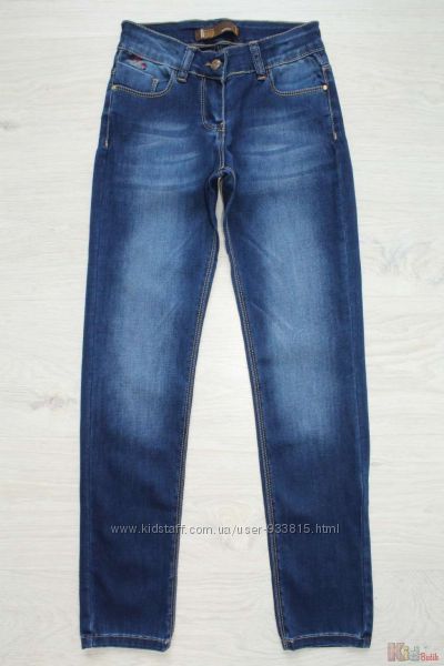 Джинси синього кольору для дівчинки A-yugi Jeans