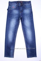 Джинси для хлопчика синього кольору A-yugi Jeans