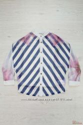 Блуза для дівчинки в діагональну смужку Bulicca