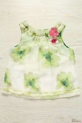 Блузка для дівчинки з квітами Bulicca