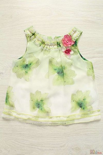 Блузка для дівчинки з квітами Bulicca