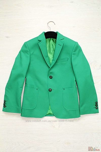 Піджак для хлопчика зелений Herdal