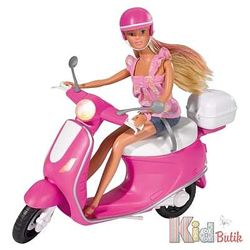 Лялька Steffi Штеффі на скутері фірми Simba Steffi & Evi Love