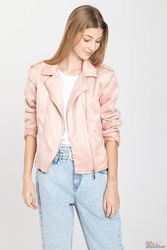 Куртка-косуха ніжно-рожевого кольору для дівчинки Reporter Young