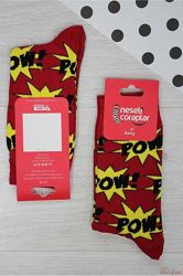 Шкарпетки високі Daily POW червоні р.37-43 Neseli Coraplar
