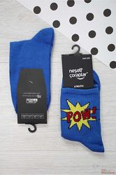 Шкарпетки високі Athletic POW сині р.37-43 Neseli Coraplar