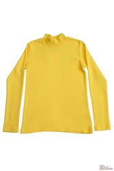 Напівгольф жовтого кольору базовий для дівчинки-підлітка Lovetti