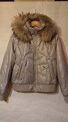 Женская пуховая куртка l-xl 46-48-50р зимняя куртка женский пуховик 