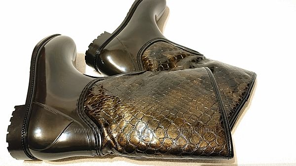 Женские резиновые сапоги 40р утепленные ботинки