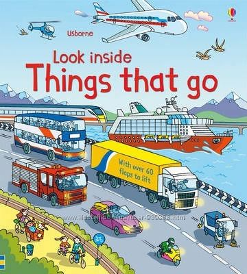  Look Inside Things That Go - книга о транспорте