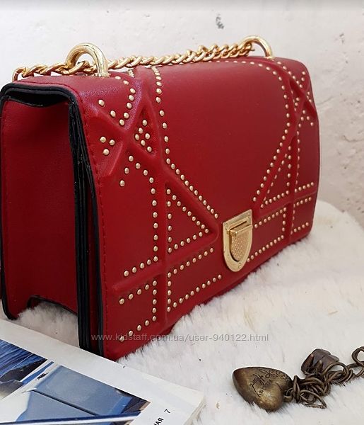 Яркий красный клатч , сумка Распродажа