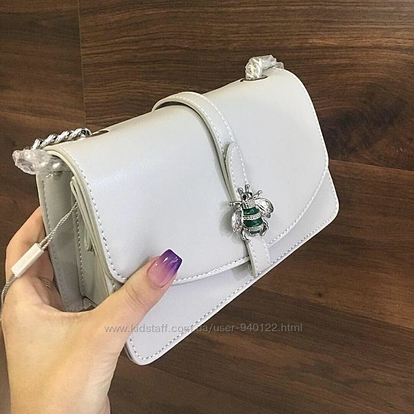 Клатч D. Jones , дэвид джонс  серый стильная кроссбоди через плечо