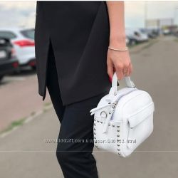Кожаная сумка Италия женская через на плечо кросс боди клатч статусная 
