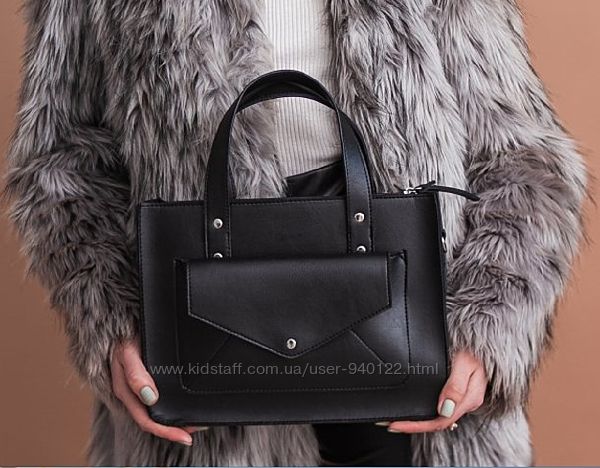 сумка женская через плечо Черный и синий цвет Удобно и лаконично NST00008