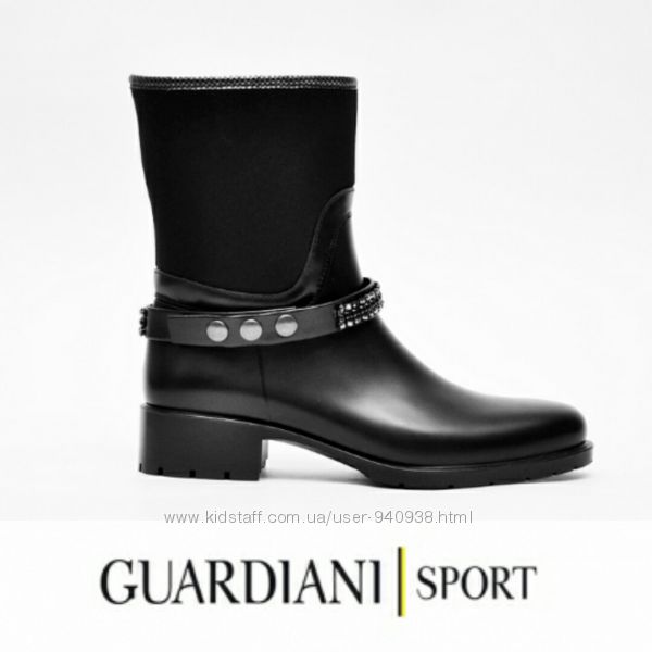 Резиновые сапоги ботинки GUARDIANI Sport. Италия. р. 37, 38 Супер модель 
