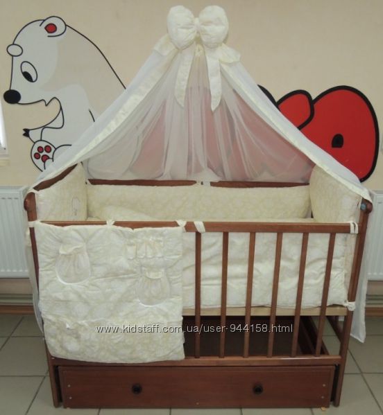 795грн Bepino с вышивкой Овечка Комплект детского постельного белья 