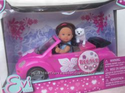 Набор кукла Эви Лав в автомобиле Evi Love Beettle Doll Playset Оригинал 5