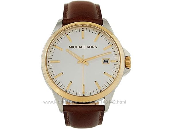 Мужские кварцевые часы Michael Kors Майкл Корс Оригинал  ремешок  кожа 