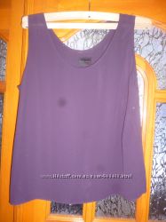 продам летнюю блузку майку на разм 48-50 или L, цвет марсала, в отличном со
