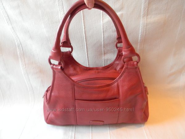 Красная кожаная сумка  Radley London original