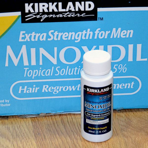 Миноксидил 5 Киркланд minoxidil kirkland для роста волос и бороды Оригинал