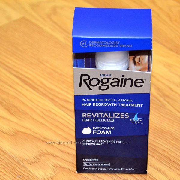 Rogaine Foam Пена Регейн 5 процентов миноксидил minoxidil 60мл Оригинал США